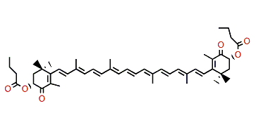 (3R,3'R)-Dihydroxy-beta,beta-carotene-4,4'-dione 3,3'-diester